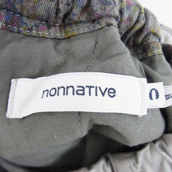 実際に弊社で買取させて頂いたNONNATIVE/ノンネイティブ 17A/W オーバーダイ加工イージーパンツ/NN-P3238/0の画像 2枚目