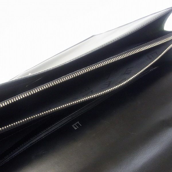 実際に弊社で買取させて頂いたdunhill/ダンヒル オールレザーダレスバッグ/オーガナイザーの画像 4枚目
