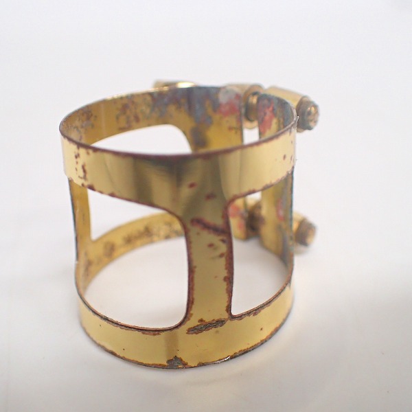 実際に弊社で買取させて頂いたSELMER/セルマー アルトサックス用マウスピース CS80 C★ リガチャー付きの画像 5枚目