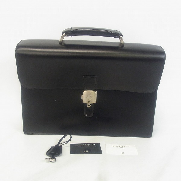 実際に弊社で買取させて頂いたdunhill/ダンヒル オールレザーダレスバッグ/オーガナイザーの画像 8枚目