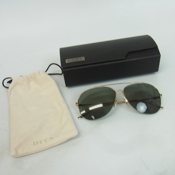 実際に弊社で買取させて頂いたDITA/ディータ SPARROW/スパロウ ティアドロップ型 サングラス/アイウェアの画像 8枚目