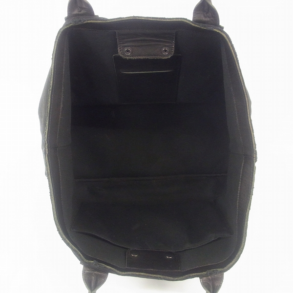 実際に弊社で買取させて頂いたwjk/ダブルジェイケイ tote - ex.heavy jersey ヘビージャージー ワイドトートバッグの画像 3枚目