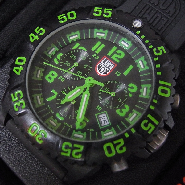 実際に弊社で買取させて頂いた【動作未確認】LUMINOX/ルミノックス SERIES 3080 クロノグラフ腕時計