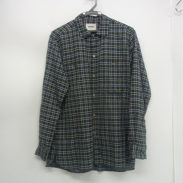 実際に弊社で買取させて頂いたFACTOTUM/ファクトタム チェックシャツ/ネルシャツ /46