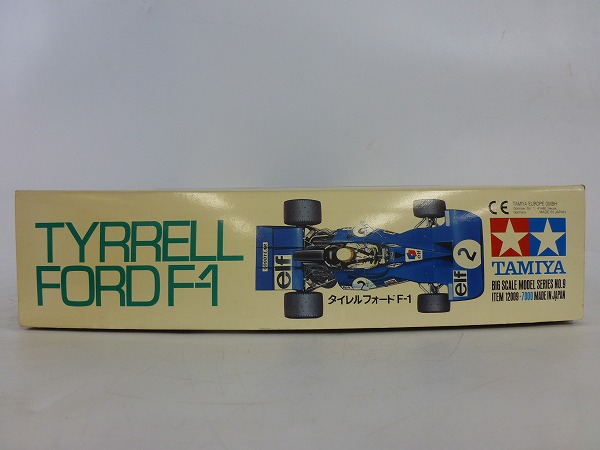 実際に弊社で買取させて頂いた【未組立】TAMIYA/タミヤ 1/12 TYRRELL FORD/タイレルフォード F-1 ビックスケールモデルシリーズ No.9の画像 6枚目