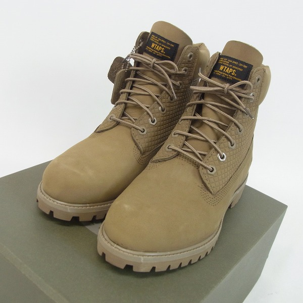 実際に弊社で買取させて頂いたWtaps × Timberland/ダブルタップス/ティンバーランド 17AW 6 INCH PRE BOOT/TB0A1QGL/8.5