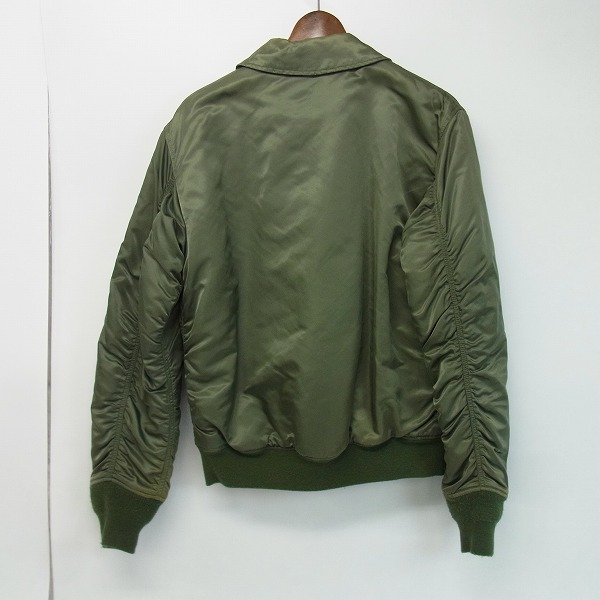 実際に弊社で買取させて頂いたALPHA INDUSTRIES/アルファインダストリーズ フライトジャケット MA-1/Lの画像 1枚目