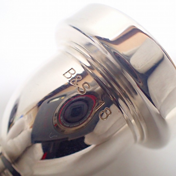 実際に弊社で買取させて頂いた【美品】B&S/ビーアンドエス 18 チューバマウスピースの画像 3枚目
