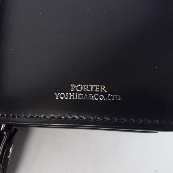 実際に弊社で買取させて頂いたPORTER/ポーター COUNTER 二つ折り 長財布/ウォレット 037-02979の画像 6枚目