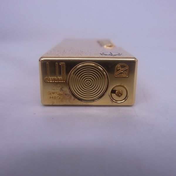 実際に弊社で買取させて頂いたdunhill/ダンヒル サイドローラー ガスライター ゴールド の画像 4枚目