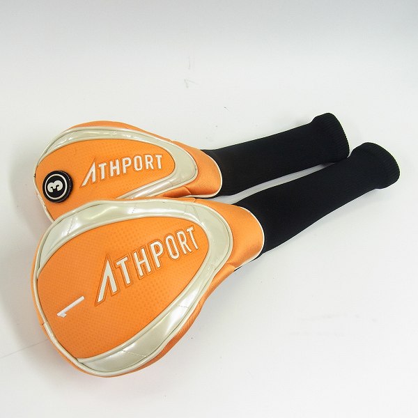 実際に弊社で買取させて頂いた★HONMA/本間ゴルフ ドライバー他2本セット ATHPORT III/アスポート3 e+ 1W/3W Rフレックスの画像 8枚目