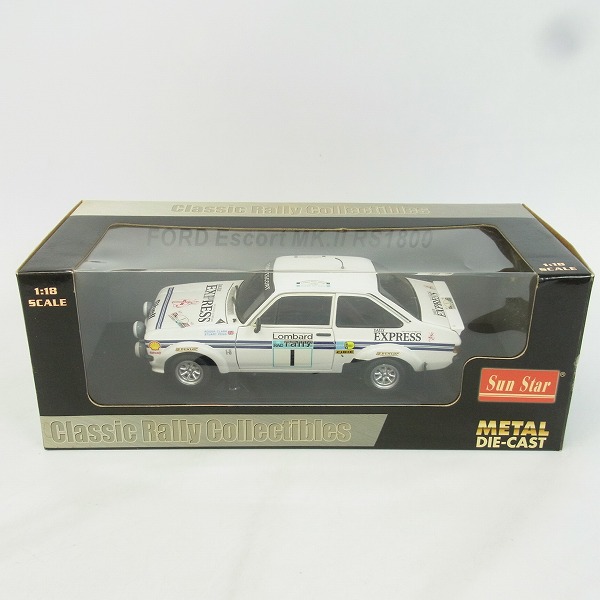 Sun Star/サンスター Ford Escort Mk. II RS1800/フォード 1/18 ミニカー/ダイキャストカーの買取実績  ブランド買取専門店リアクロ