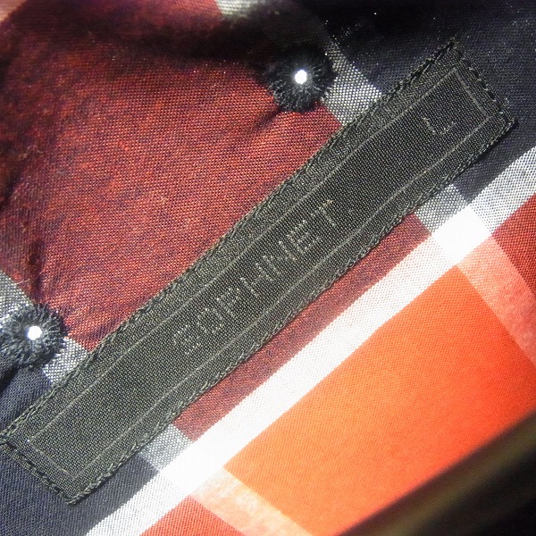 実際に弊社で買取させて頂いた【17SS】SOPHNET/ソフネット STAR STUDS REGULAR COLLAR CHECK SHIRT/チェックシャツ Lの画像 2枚目