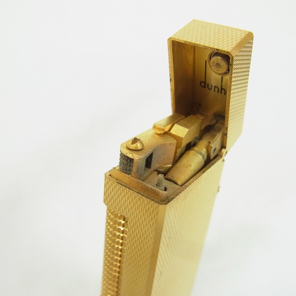 実際に弊社で買取させて頂いたdunhill/ダンヒル サイドローラーガスライター ゴールドの画像 3枚目
