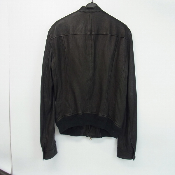 実際に弊社で買取させて頂いたThe Viridi-anne/ザヴィリジアン ディアスキン レザージャケット/48の画像 1枚目