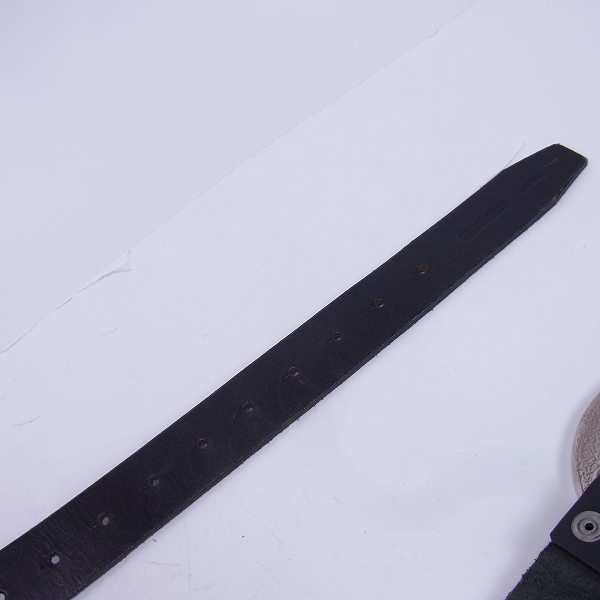 実際に弊社で買取させて頂いたGARNI×SLYANDROBBY/ガルニ×スライアンドロビー クロスバックル スタッズベルトの画像 4枚目