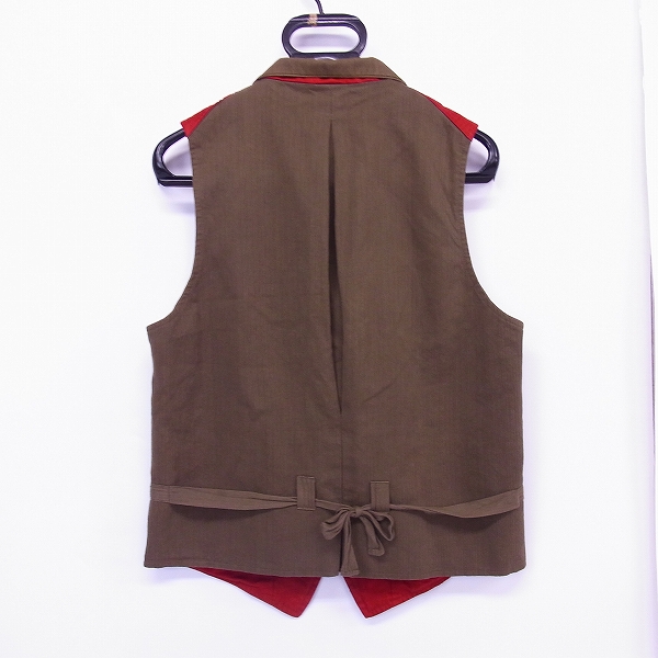 実際に弊社で買取させて頂いたDRIES VAN NOTEN/ドリスヴァンノッテン 切替 ジレ/ベスト 46の画像 1枚目