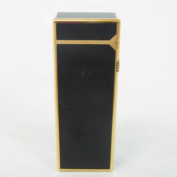 実際に弊社で買取させて頂いたdunhill/ダンヒル ガスライター ラッカー ブラックの画像 1枚目