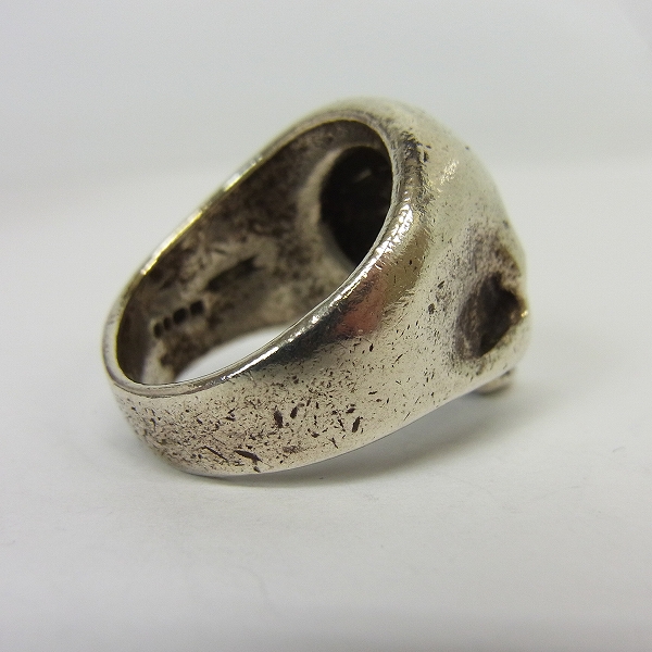 実際に弊社で買取させて頂いたCRAZY PIG/クレイジーピッグ スモールエビルスカルリングの画像 2枚目