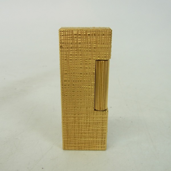 実際に弊社で買取させて頂いたdunhill/ダンヒル サイドローラーガスライター ゴールド