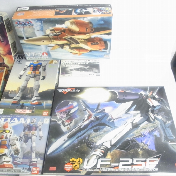 実際に弊社で買取させて頂いたガンダムRX-78-2/マクロス フロンティア等 プラモデル おまとめ品の画像 3枚目