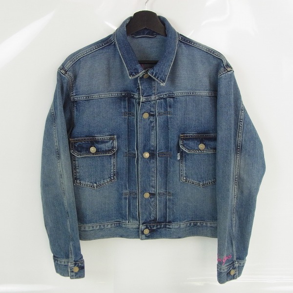 実際に弊社で買取させて頂いたKIM JONES×GU/キムジョーンズ×ジーユー デニムジャケット /M