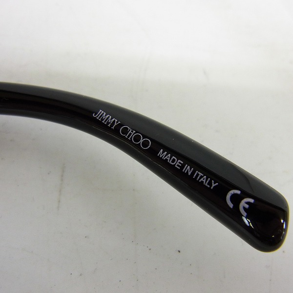 実際に弊社で買取させて頂いたJIMMY CHOO/ジミーチュウ MINI JJ/S スネーク サングラス の画像 3枚目