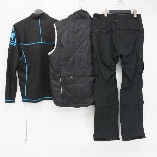 実際に弊社で買取させて頂いたle coq sportif/ルコックスポルティフ トップス/パンツ/中綿ベスト L/O 3点セットの画像 1枚目