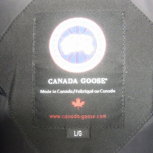 実際に弊社で買取させて頂いたCANADA GOOSE×EDIFICE/カナダグース×エディフィス 別注 CRESTON/クレストン ダウンジャケット 68F8490/Lの画像 3枚目