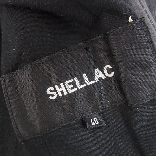 実際に弊社で買取させて頂いたSHELLAC/シェラック レザー　チェスターコート/レザーコート/48の画像 2枚目