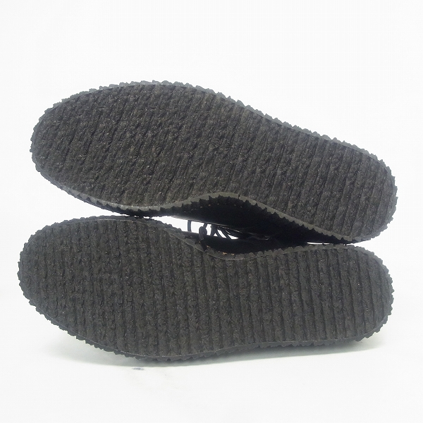 実際に弊社で買取させて頂いたMoonage Devilment×nil admirari/ムーンエイジデビルメント×ニルアドミラリ レザーレースアップブーツ /MFW-0067/40の画像 2枚目