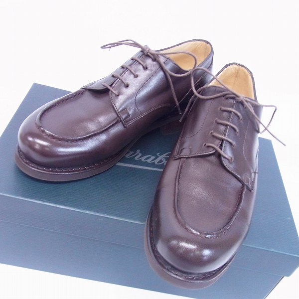 実際に弊社で買取させて頂いたParaboot/パラブーツ BEAMS Chambord/シャンボード Uチップ レザーシューズ /6.5