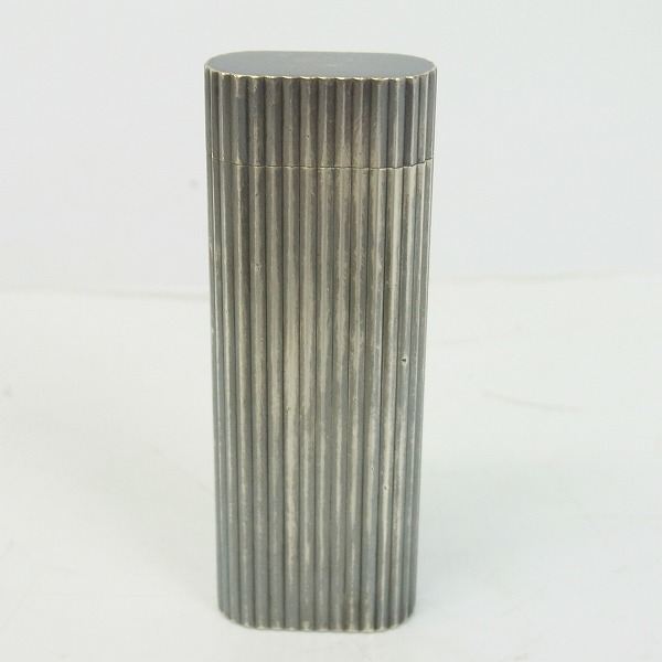 実際に弊社で買取させて頂いたCartier/カルティエ　ローラーガスライター ストライプ シルバー C15860