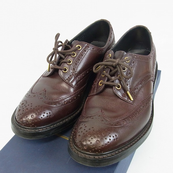 実際に弊社で買取させて頂いたTricker's/トリッカーズ Bouton/バートン レザーシューズ M5633/9