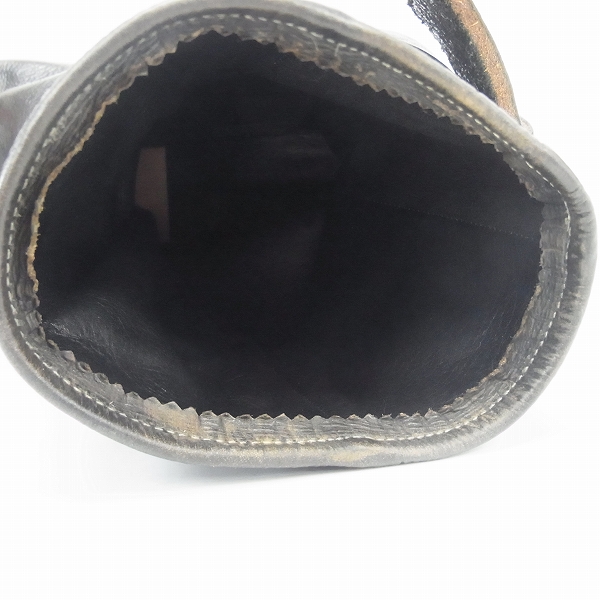 実際に弊社で買取させて頂いたMIHARAYASUHIRO/ミハラヤスヒロ ベルトブーツ/ジョッキーブーツ/24.5の画像 4枚目