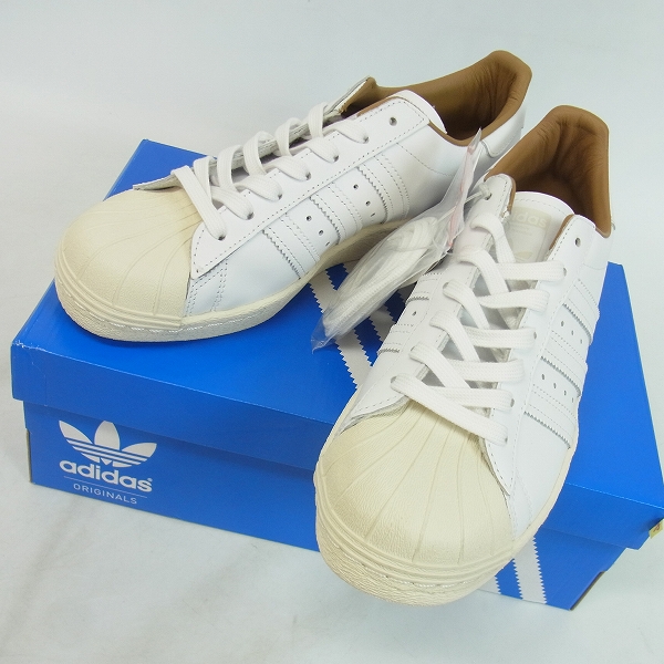 実際に弊社で買取させて頂いた【未使用】アディダス×エディフィス SUPER STAR 80s EDIFICE CG3603/26.5