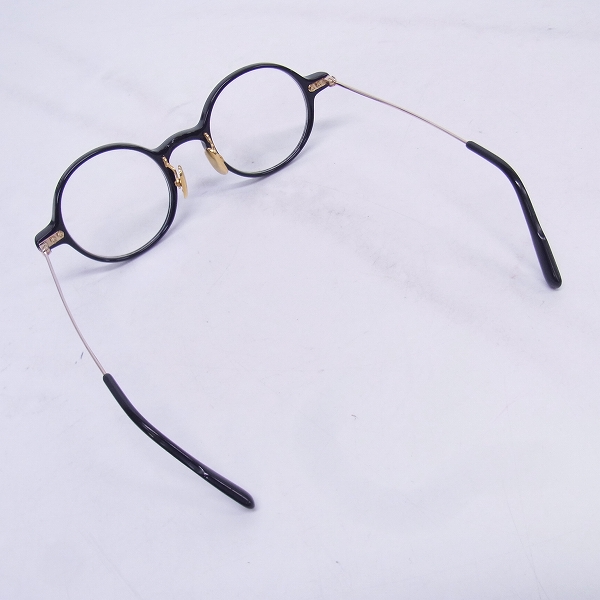 実際に弊社で買取させて頂いたOG×OLIVER GOLDSMITH/オージーバイオリバーゴールドスミス Re:LIBRARY メガネフレームの画像 1枚目