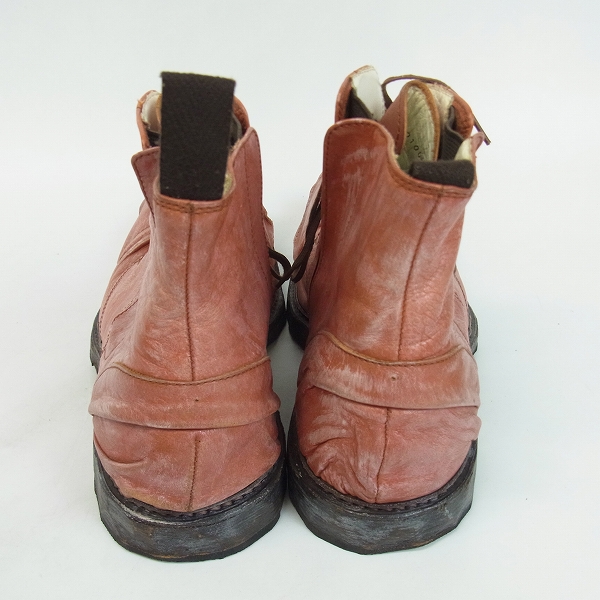 実際に弊社で買取させて頂いたHIROMU TAKAHARA/ヒロムタカハラ カバードブーツ ドレープ 41の画像 1枚目