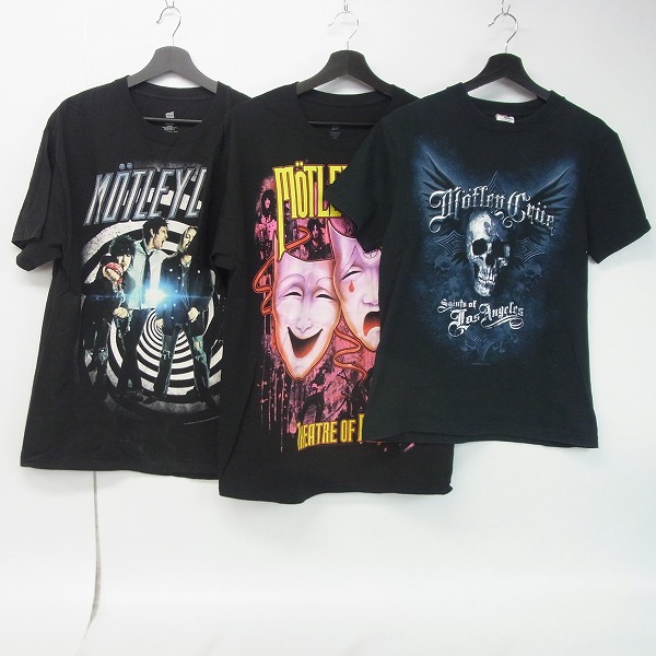 実際に弊社で買取させて頂いたMOTLEY CRUE/モトリークルー バンドTシャツ 6点セットの画像 1枚目