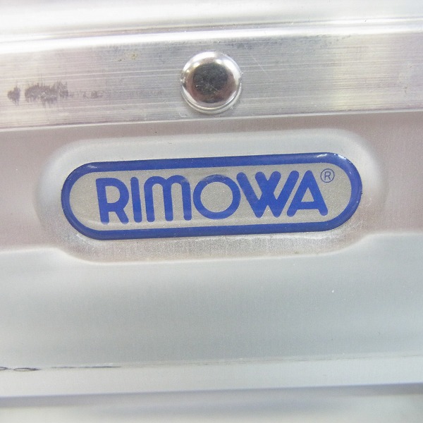 実際に弊社で買取させて頂いたRIMOWA/リモワ TOPAS/トパーズ CABIN TROLLEY/キャビントローリー 2輪 キャリー/スーツケース 929.52/32Lの画像 3枚目