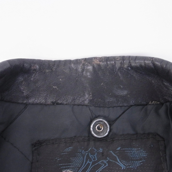 実際に弊社で買取させて頂いたSchottBros/ショットブロス PERFECTO 60年代 サボテンタグ ヴィンテージ ライダース/38の画像 7枚目