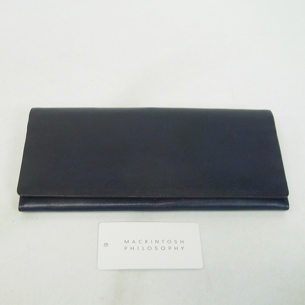 実際に弊社で買取させて頂いたMACKINTOSH PHILOSOPHY/マッキントッシュ フィロソフィー レザー長財布/515014の画像 9枚目