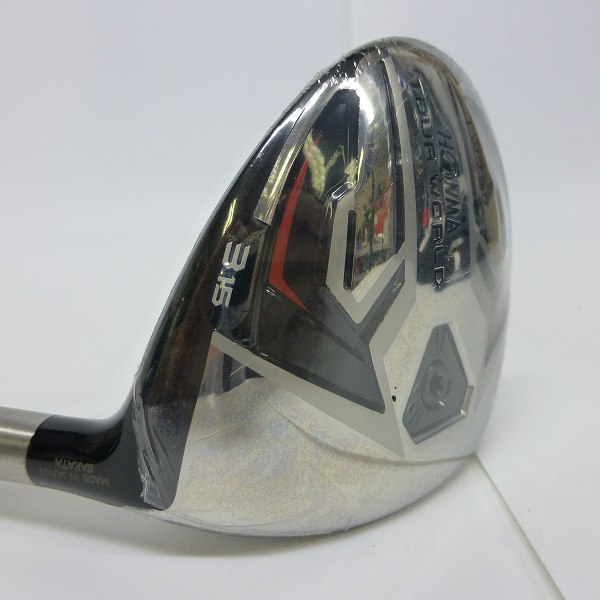 実際に弊社で買取させて頂いた★【未使用】HONMA/本間ゴルフ フェアウェイウッド TW737 3W/15° EXC65 SRフレックス ツアーワールドの画像 3枚目