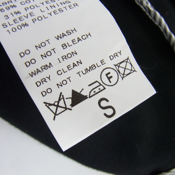 実際に弊社で買取させて頂いた417 by EDIFICE/エディフィス 2B テーラードジャケット /Sの画像 3枚目