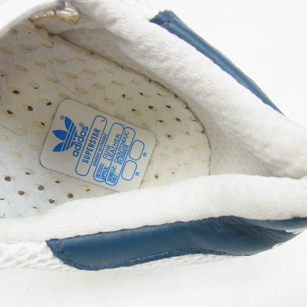 実際に弊社で買取させて頂いたadidas/アディダス Superstar/スーパースター 80s Q20310/28の画像 4枚目