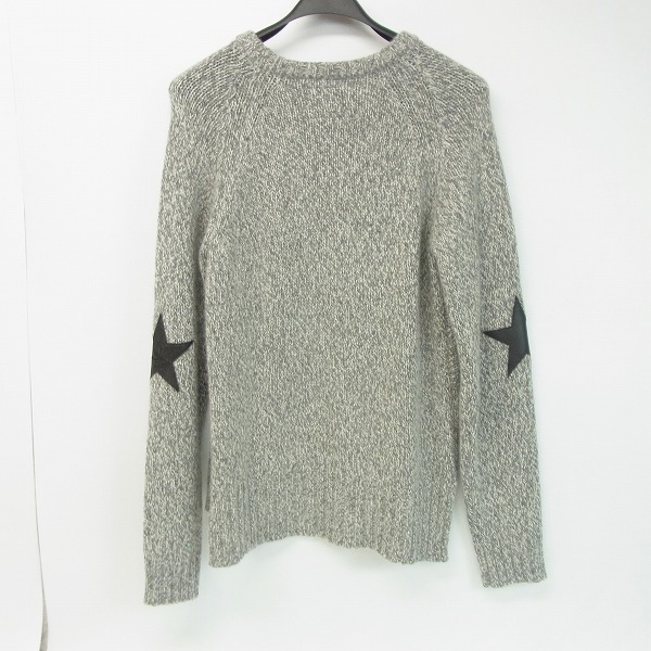 実際に弊社で買取させて頂いたdrestrip/ドレストリップ クルーネックニットセーター/スターパッチ/Sの画像 1枚目
