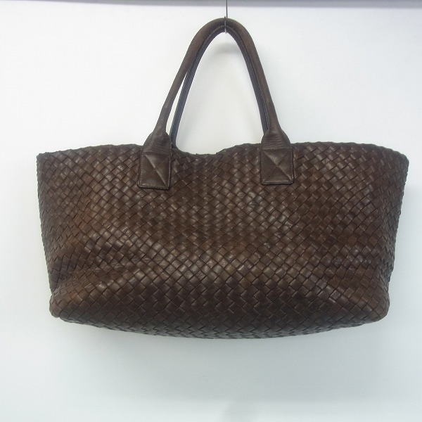 実際に弊社で買取させて頂いたBOTTEGA VENETA/ボッテガヴェネタ イントレチャート カバPM/トートバッグの画像 1枚目