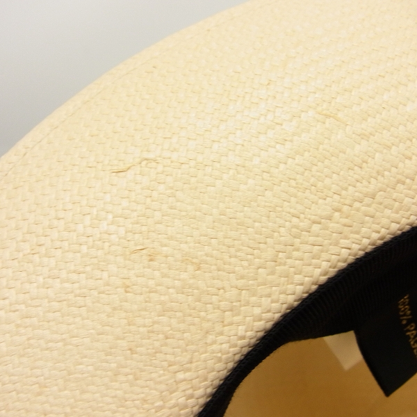 実際に弊社で買取させて頂いたBorsalino/ボルサリーノ イタリア製 EXファイン本パナマ中折れハット 140339/57の画像 8枚目