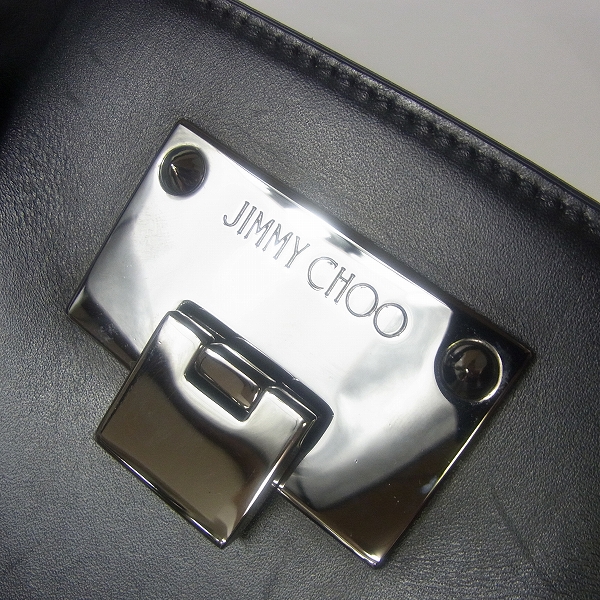 実際に弊社で買取させて頂いたJIMMY CHOO/ジミーチュウ RILEY/ライリー 2WAYレザーハンドバッグ/Mの画像 3枚目