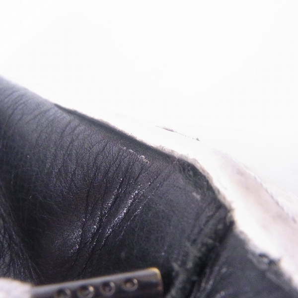 実際に弊社で買取させて頂いたDIET BUTCHER SLIM SKIN/ダイエットブッチャー スリムスキン ラバースタッズハイカットスニーカー 41の画像 6枚目